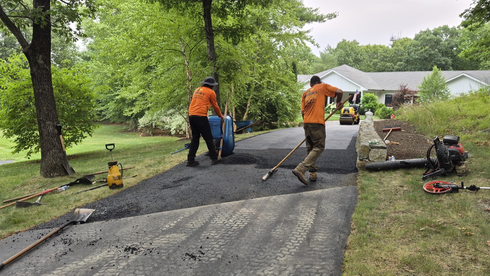 New Asphalt Driveway