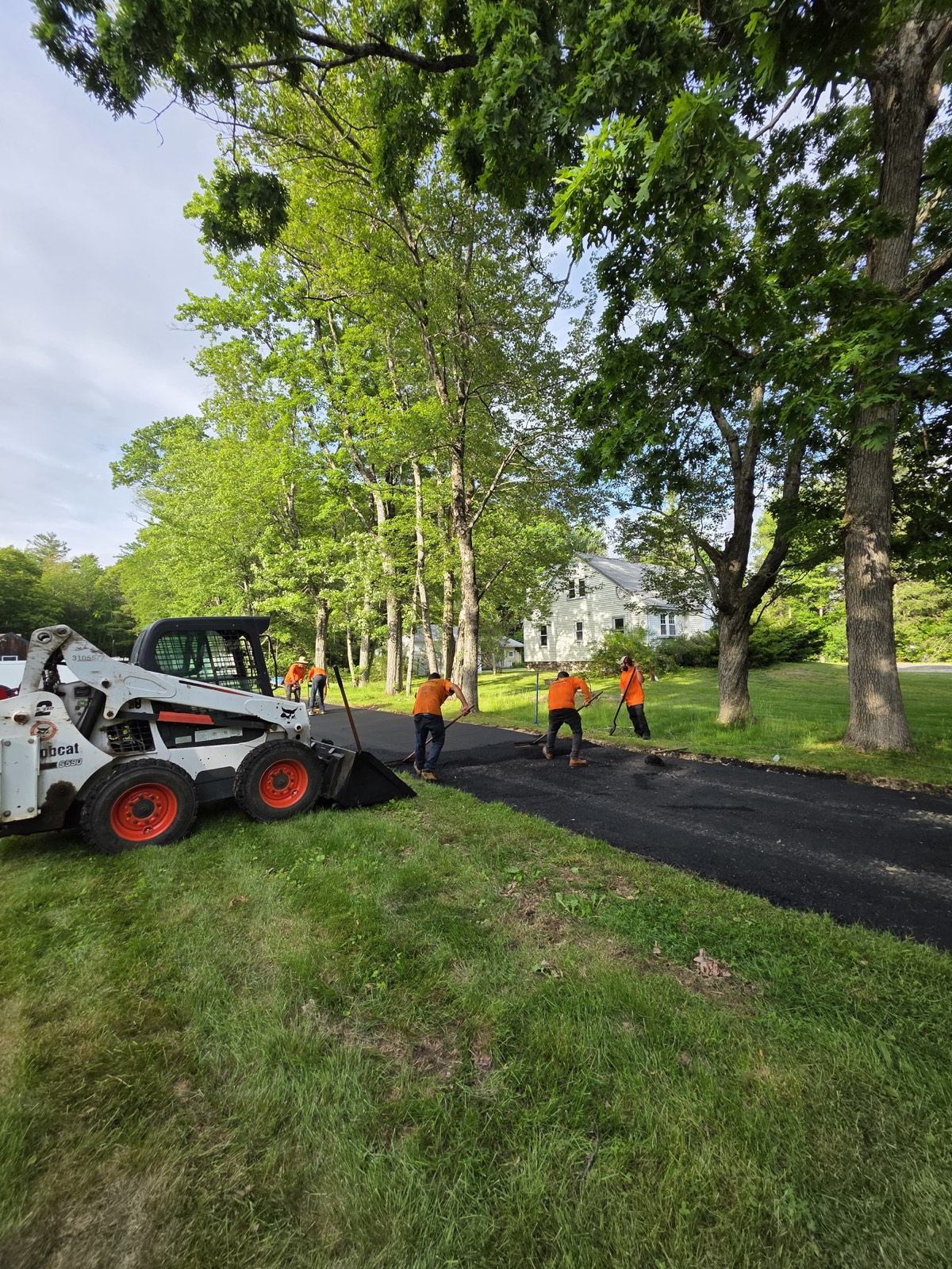 Full Crew Paving Job